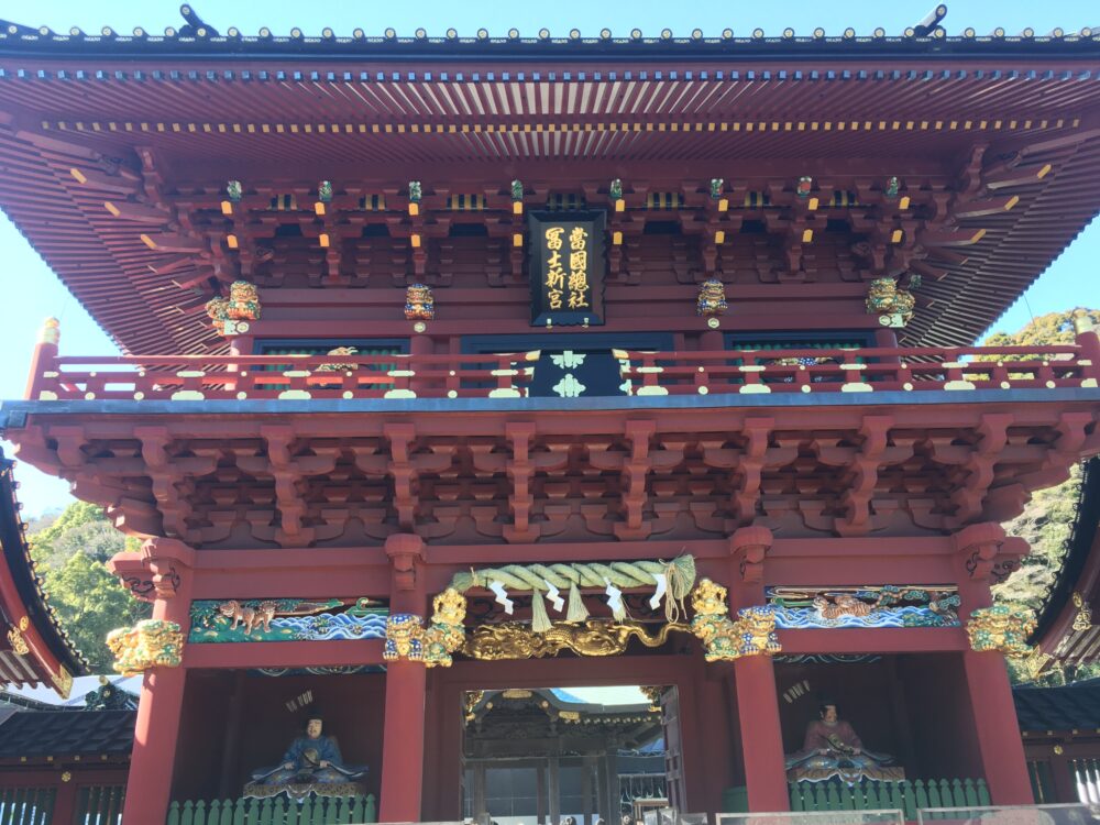 神戸神社・浅間神社 楼門