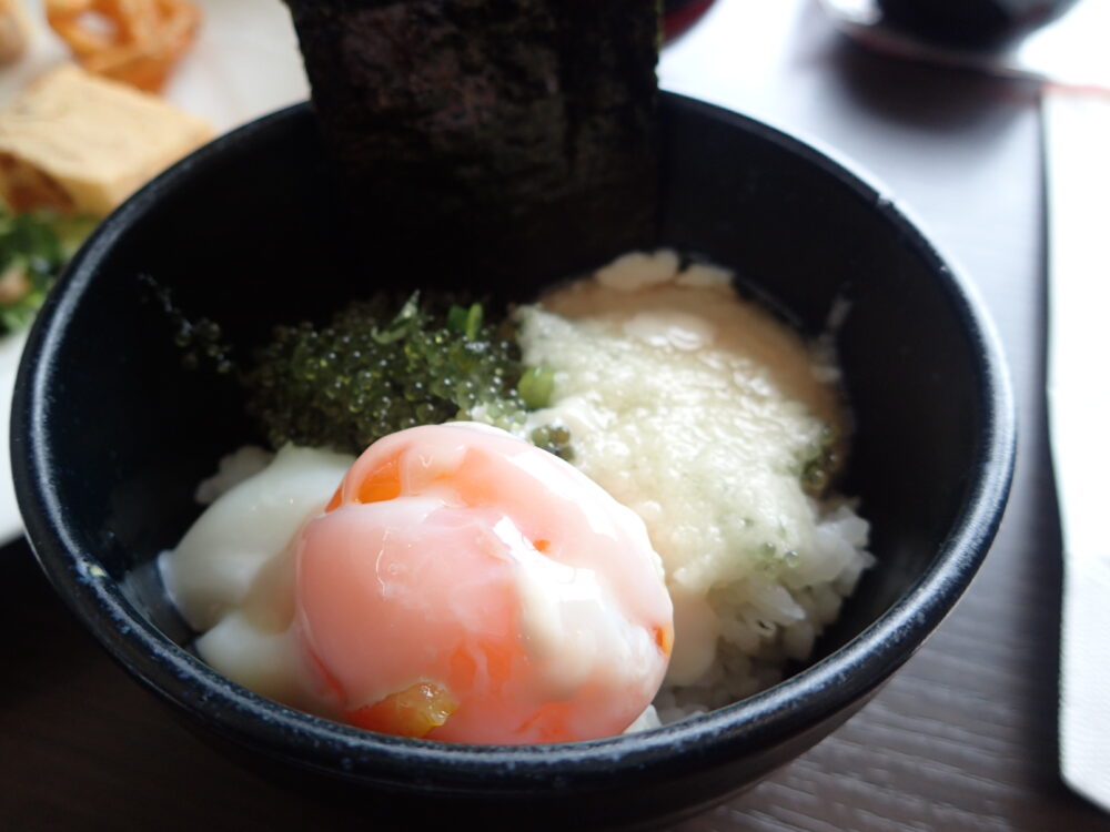 とろろ海ブドウ丼