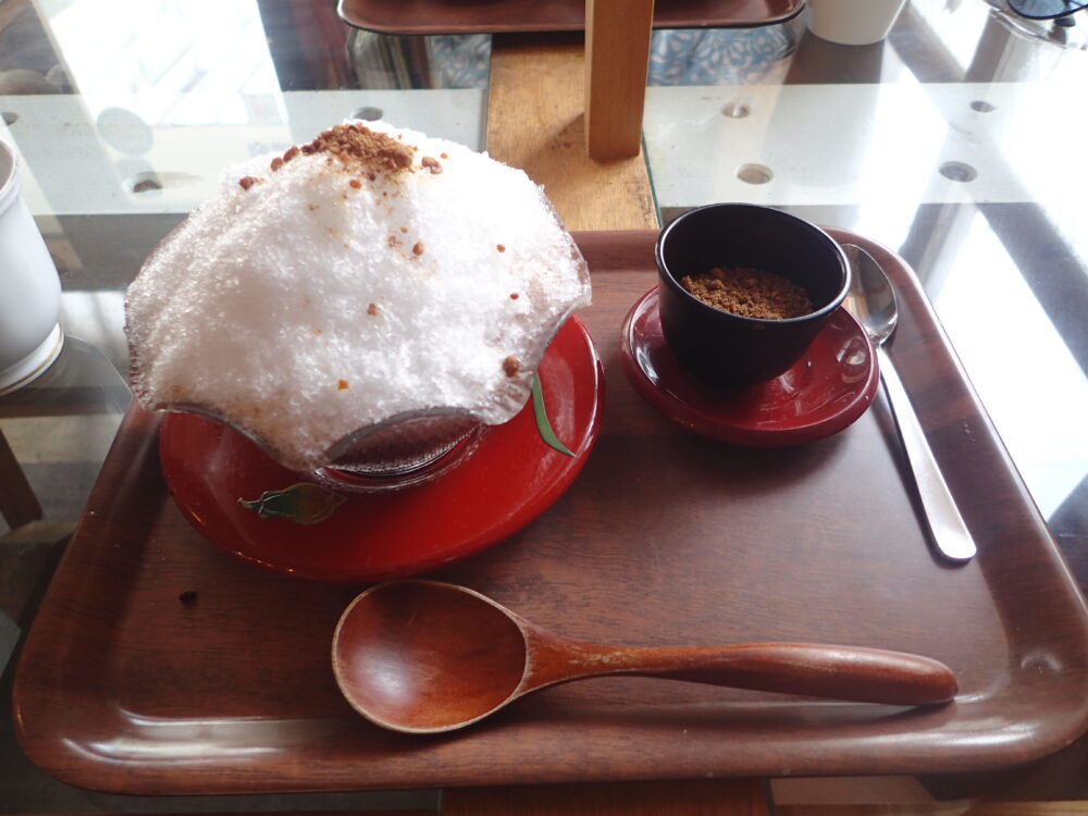 黒糖ぜんざい caFe木箱